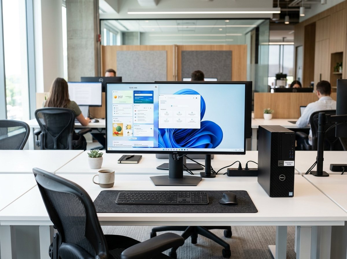 Desktop computer workstation rental in Pune from TechnoCare Systems